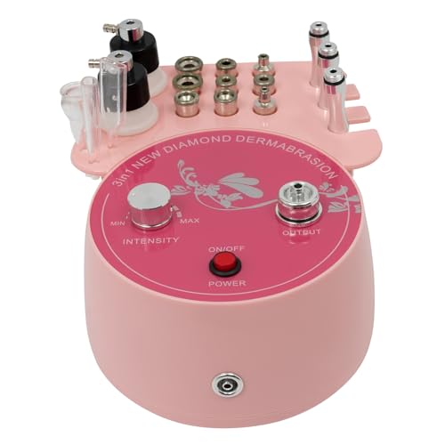 Máquina de Microdermoabrasión de Diamante Máquina de Dermoabrasión Profesional 3 en 1 Masajeador Facial Radiofrecuencia Facial Adecuado Para Institutos, Belleza Centros Cuidado