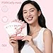 5 Pack Salmon DNA PDRN Pink Collagen Gel Face Mask, Overnight Hydrogel Real Deep Mask Korean Skincare - Enhancing Recovery for All Skin Types and Radiance Boost, elasticity, hydrating, firming