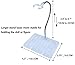 NovaViva Adjustable Doll Stand, Fits 7, 8, 9, 10 ,11, 12, 13, and 14 inch Dolls or Action Figures, Waist is 0.1 to 2.6 inches (2Pcs Clear)