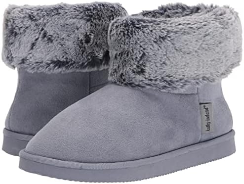 MUK LUKS Kathy Ireland Women's Freesia Bootie Slipper, Blue, 7 | Image 6