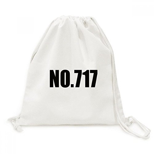 Sac à dos Canvas Numéro Chanceux 717 sac de voyage souple en toile de coton léger