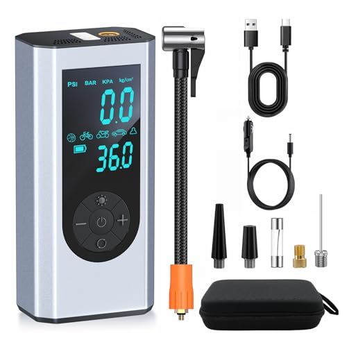 Tire Inflator Portable Air Compressor- BGTEC 150 PSI Cordless Car Tire Pump