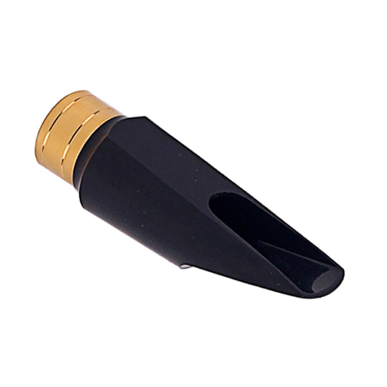 HANABASS Alto Saxophone Copper Ring Mouthpiece Replacement Black Accessory for Enhanced Sound for Beginners Professionals
