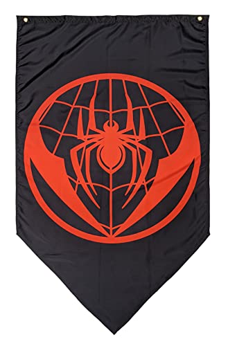 Bannière Spiderman Miles Morales grand format tissu suspendre mur