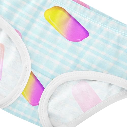 Animals Toddler Girls Underwear 2t Cotton Girl Panties Cute Playful Colorful Pastel Popsicles Briefs Kids Undies4