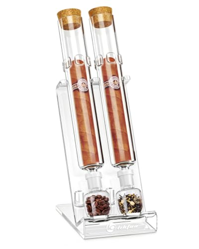 LIHTUN Cigar Flavoring Tube Gift Set for 2 Cigars
