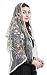 Sevenflowers Wildflowers Floral Lace Wrap Mantilla Floral Vintage Inspired Lace Chapel Veil Y017