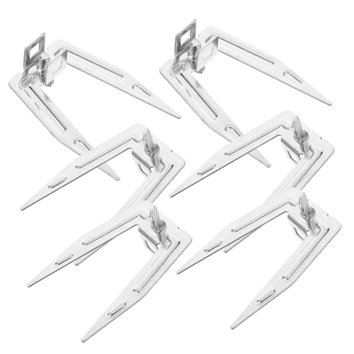 INOOMP 6 Set Forchette Per Pollo Arrosto Forchetta Per Forno Elettrico Albero Per Forno Strumento Forchetta Rotante Per Pollo Arrosto Forchette Per Ruotare Per Griglia In