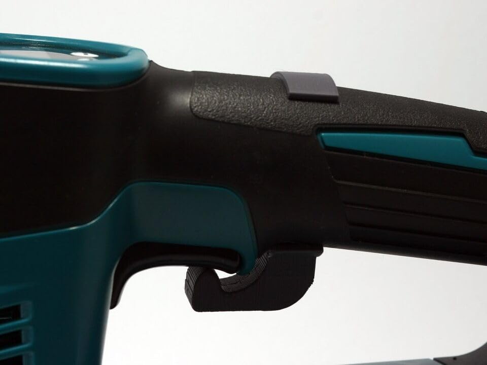Print Forge Switch Trigger Lock for Makita DMP180Z 18V LXT Cordless Inflator Tool, Black - Image 3