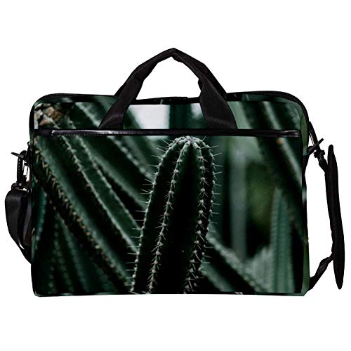 Bolso bandolera para portátil de 14 a 15,4 pulgadas Cactus antiarañazos