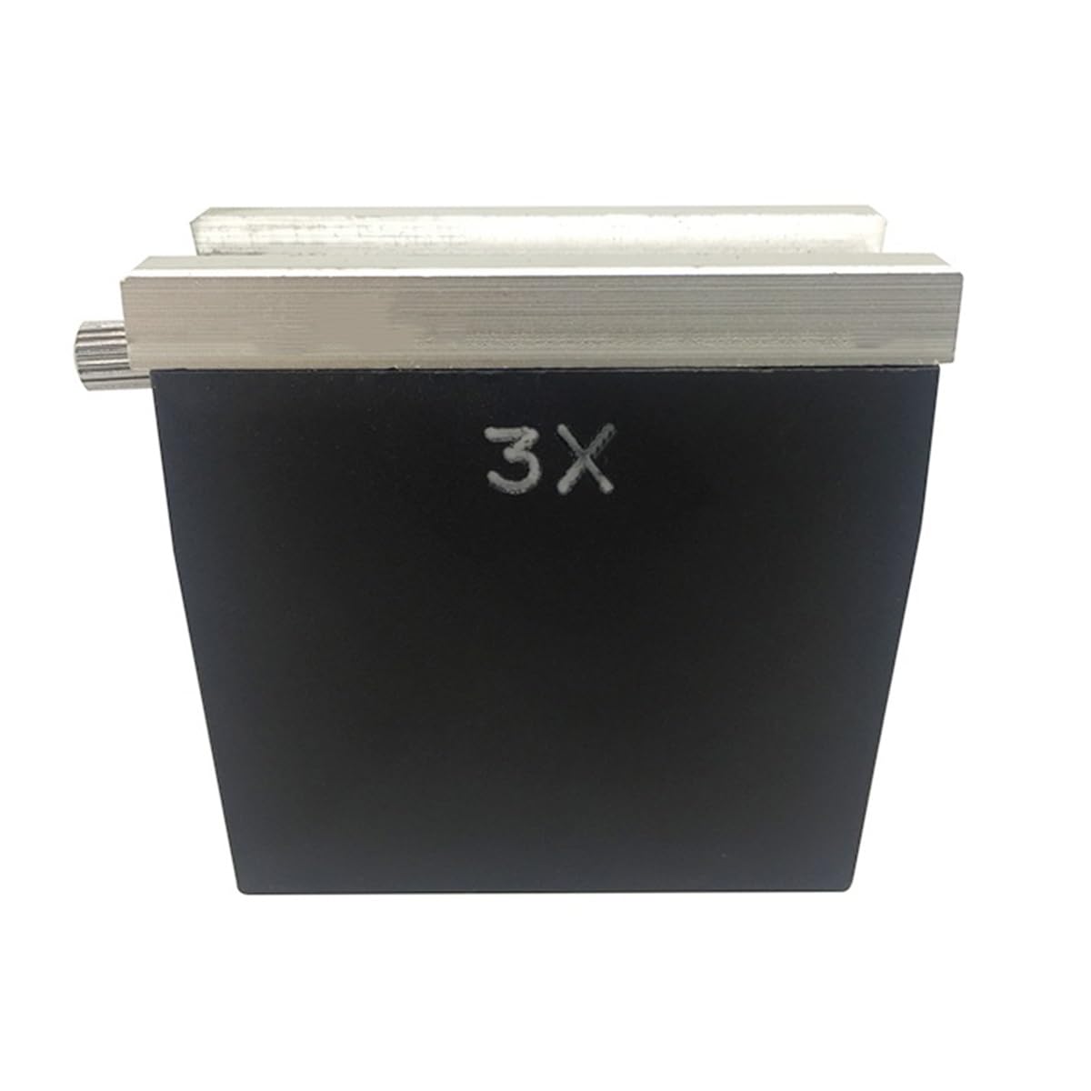 Microscope Binocular Lens 1X 2X 3X 4X Stereo Microscope Metal Material Optical Accessories Parts(3X)