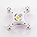 Cheerson CX-10 4CH 2.4GHz 6 Axis Gyro LED Rechargeable Mini Nano RC UFO Quadcopter - Pink