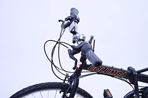 Columba 26 Inch 18 Speed Folding Bike (Black) #TOP2