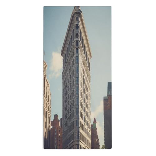 HGSKRENM Flatiron Pattern Yoga & Fitness Towels