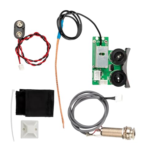 QIEIEI Vt1 Acoustic Guitar Pickup Systems with Mic Rhythm Board Tuner Piezo Pickup Equalizers Systems Tail Nails Pickup Endurin