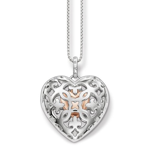 Preisvergleich Produktbild THOMAS SABO Damen-Kette mit Anhänger 925 Silber 42 cm - SCKE150078