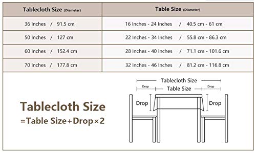 Zxawt Antique Wooden Round Tablecloth,Old Brown Hardwood Wooden Planks Western American Style Rustic Farmhouse Plank Grunge Lodge Garage Loft Natural Rural Graphic Artsy Vintage Home Décor 70” Inch #TOP6