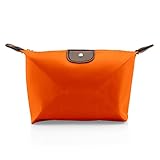 GEARONIC TM Pouch Cosmetics Case Makeup bag Multifunction Travel Accessory Organizer- Orange