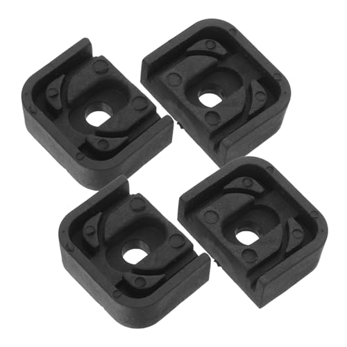 TOYANDONA 4 Stück Teiliges Anti-vibrations-gummipad für Klimaanlagen Rutschfeste Stoßdämpfende Gummipuffer für Außen Innengeräte Installieren Stabile Luftkonditionierer-basis