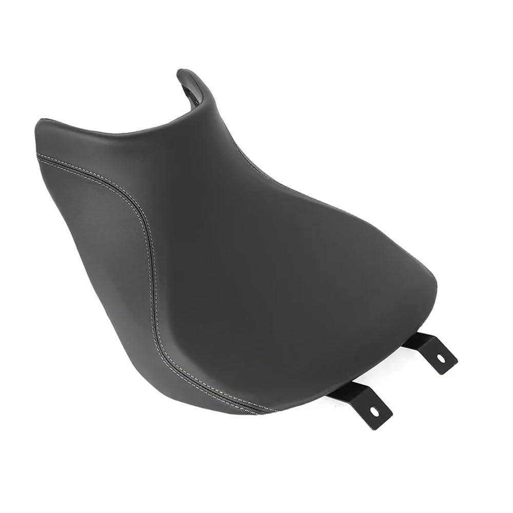 Selle moto noir rétro vintage pour TRK502 assise rabaissée finition haut de gamme
