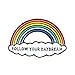 Produktbild ZOOMY Regenbogen Brosche Bunte Emaille Pins Geschenke Abzeichen Jacke Dekoration Pin Corsage Tasche Rucksack - 631#