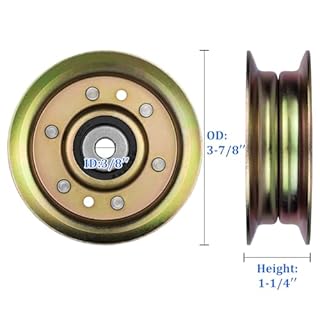 UP2WIN 532173437 Idler Pulley Bearings Compatible with Craftsman Mower LT1000 LT2000 Lawn Mower Tractor with 42" Deck, Replace for 532131494 532