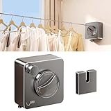 🔹 【Polyvalente et Pratique】 Convient à une utilisation en intérieur comme en extérieur : salle de bain, balcon, buanderie ou même en camping. Parfaite pour suspendre vêtements, serviettes, couvertures ou petits objets.