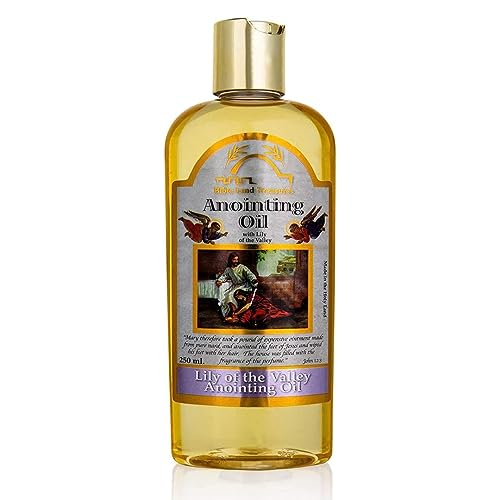 Lily of The Valley Bible Land Treasures Anointing Oil, Biblical Oils from The Holy Land. 8.45 fl.oz | 250 ml Lily of The Valley Bible Land Treasures Anointing Oil, Biblical Oils from The Holy Land. 8.45 fl.oz | 250 ml