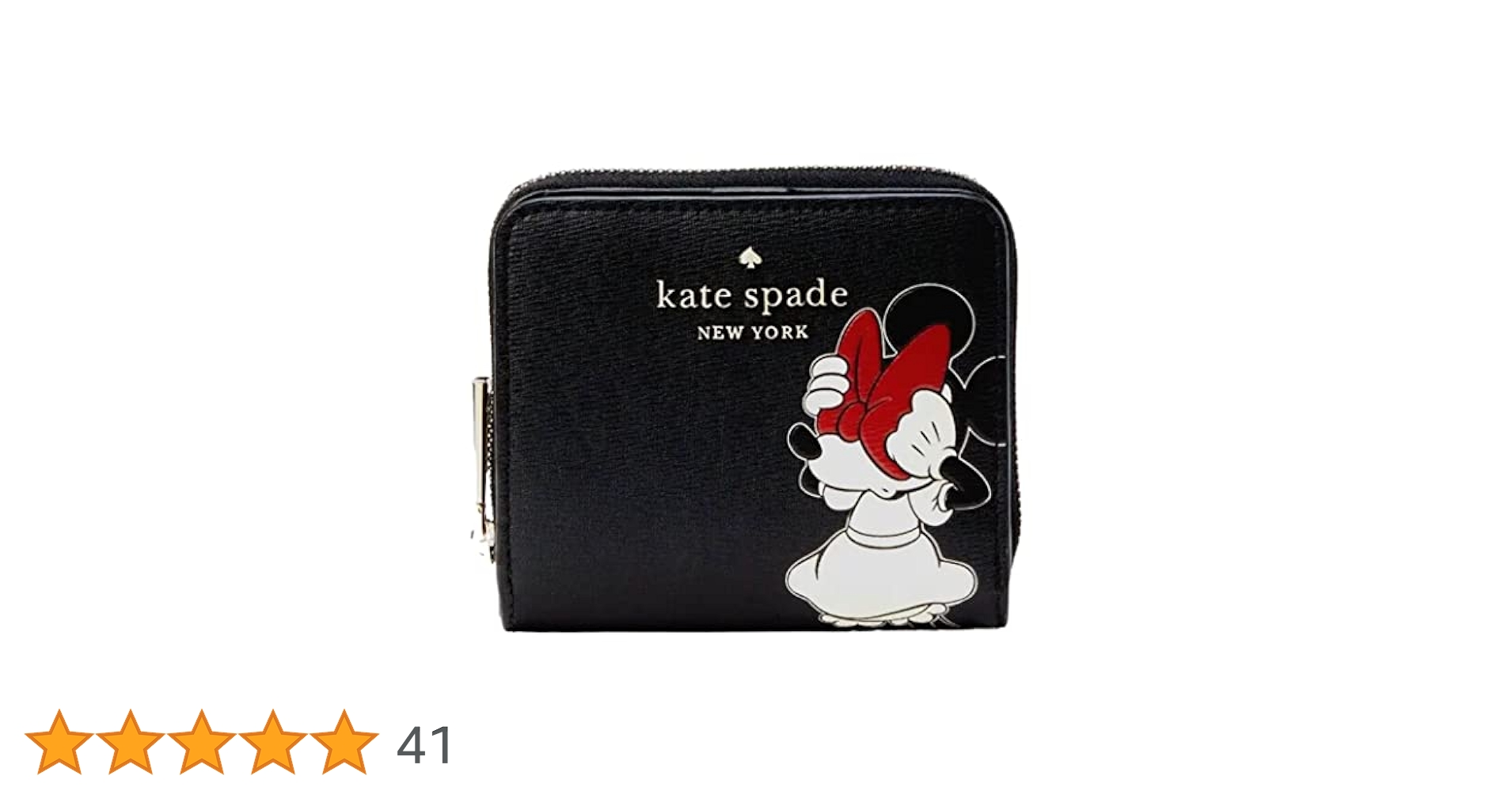 【kate spade】ミニーマウス ミディアムウォレット ディズニー X ケイト・スペード ニューヨーク ミニーマウス