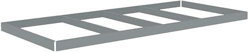 Tennsco - ZLES-8448 ZLES-8448 Shelf: 84 in x 48 in, 1, 500 lb Load Capacity, Gra