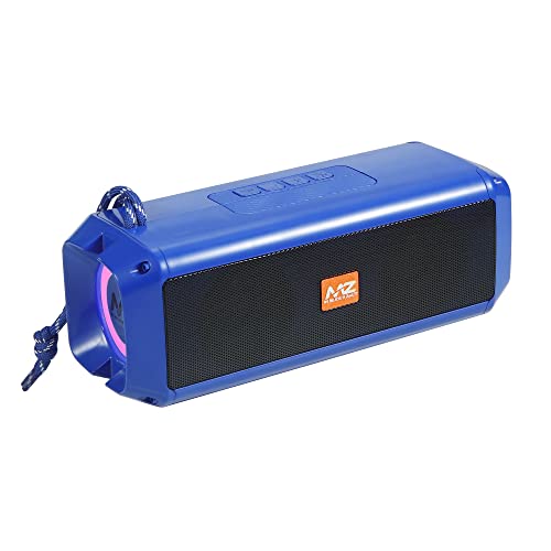 Image of MZ M415SP (Portable Bluetooth Speaker) Dynamic Thunder Sound with High Bass 10 W Bluetooth Speaker (Blue, Stereo Channel)