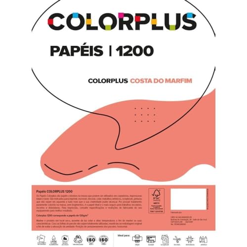 Papel Cartolina, Blendpaper, Dupla Face, Color Plus, 48X66Cm, 120G, Rosa, Pacote Com 10 Folhas