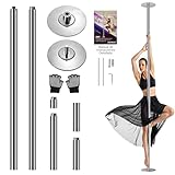 barre pole dance decathlon FÁCIL DE INSTALAR: La barra de baile es fácil de montar y desmontar, sin dispositivo de techo, con manual de instalación. Fácil de almacenar y ahorrar espacio. Adecuado para principiantes, bailarines profesionales y amantes del pole fitness. Dimensiones del producto (largo x ancho x alto): 21cms x 21cms x 274 cms