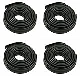 Fender Beading, Black, for All Aircooled Beetle, 4 Piece, Compatible with Dune Buggy