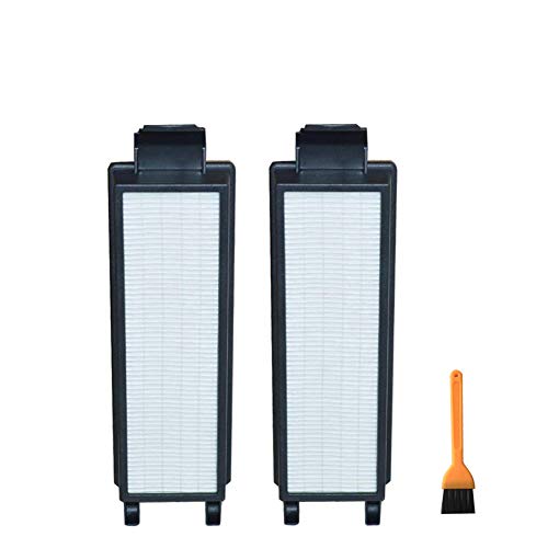 EZ SPARES 2Pcs Vacuum Cleaner Eureka HF5 HF-5 Vacuum HEPA Filter Fits Part # 61830, 61830A, 61840 WASHABLE & REUSABLE Eureka Attachment