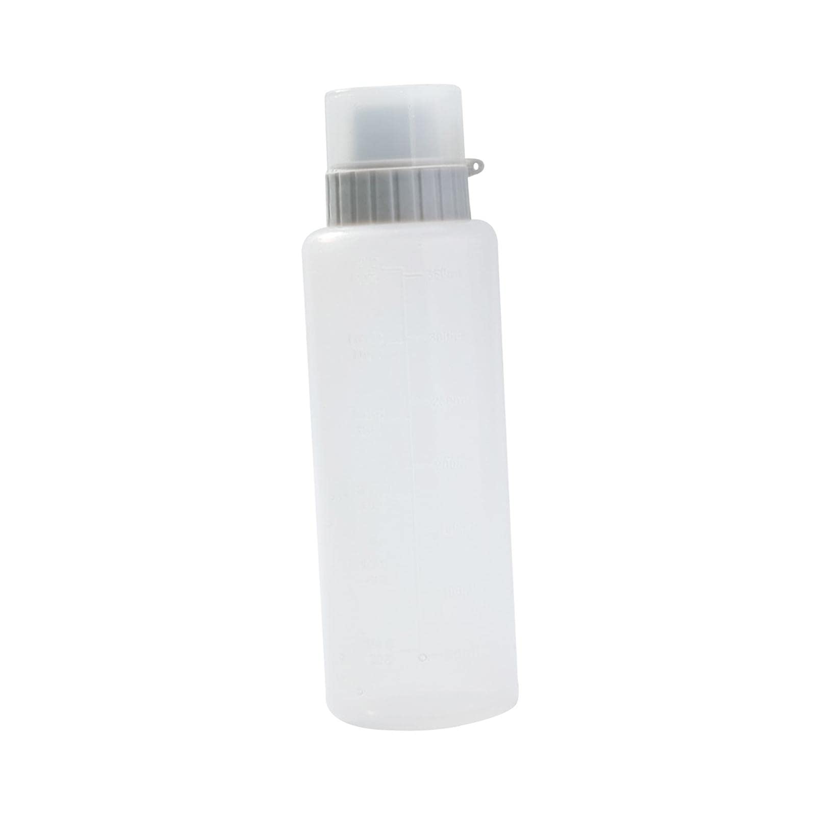 Merishopp Salad Dressing Bottle Ketchup Dispenser with Scale Cover for Restaurant 350ml Grey-image-22