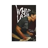 Whiplash Vintage Movie Poster Canvas Wall Art Room Aesthetics HD Modern Decorative Painting For Teens Bedroom Liveroom Dorm Deco 12x18inch(30x45cm)