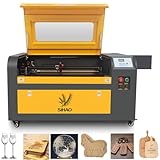 PEIXU 60W CO2 Laser Engraver, 24x16 Inch Laser Engraving Machine with 2 Way Pass Air Assist M3 Motherboard for Wood Acrylic Glass More
