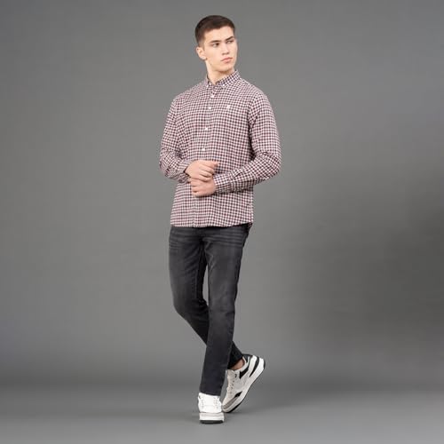 Image of Red Tape Men's Cotton Regular Fit Shirt
