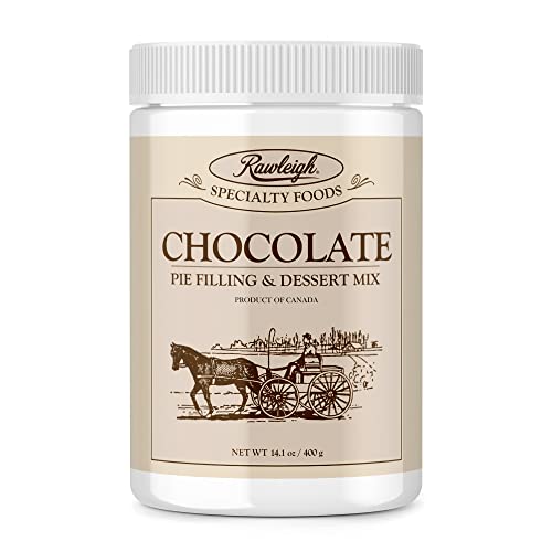 Rawleigh Chocolate Pie Filling & Dessert Mix: 14.1 oz (Pack of 1) Chocolate pie mix, Chocolate dessert pie, Chocolate instant pie, chocolate dessert, Chocolate instant dessert
