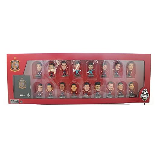 SoccerStarz Figura de España Team Pack 17 (Versión 2020)