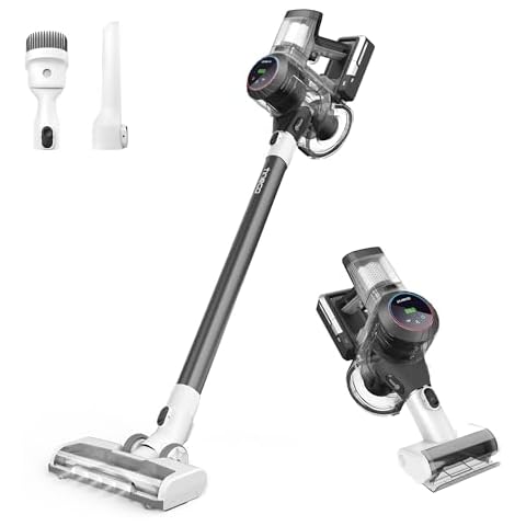 Tineco Pure ONE S11 Cordless Vacuum Cleaner, Smart Stick Handheld Vacuum Strong Suction & Lightweight, Cordless Handheld Vacuum Deep Clean Hair, Hard Floor, Carpet, Car (Pure ONE S11 Grey) Cover