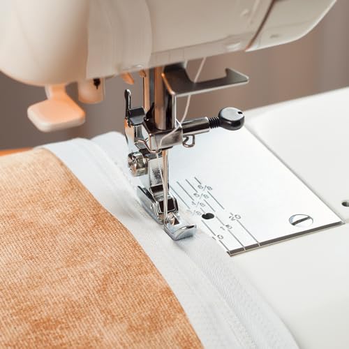 image for FIKLOTA Zipper Presser Foot for Low Shank Snap on Singer, Brother, Jan