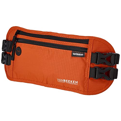 Van Beeken - Cintura unisex per denaro da viaggio