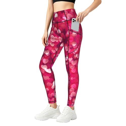 Pantalones de yoga anti rozaduras para mujer leggings suaves de cintura alta con bolsillo