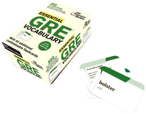 Essential GRE Vocabulary (flashcards) by Princeton Review (Dec 29 2009 ...