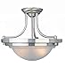 Volume Lighting V2172 Ceiling Light, Brushed Nickel Finish