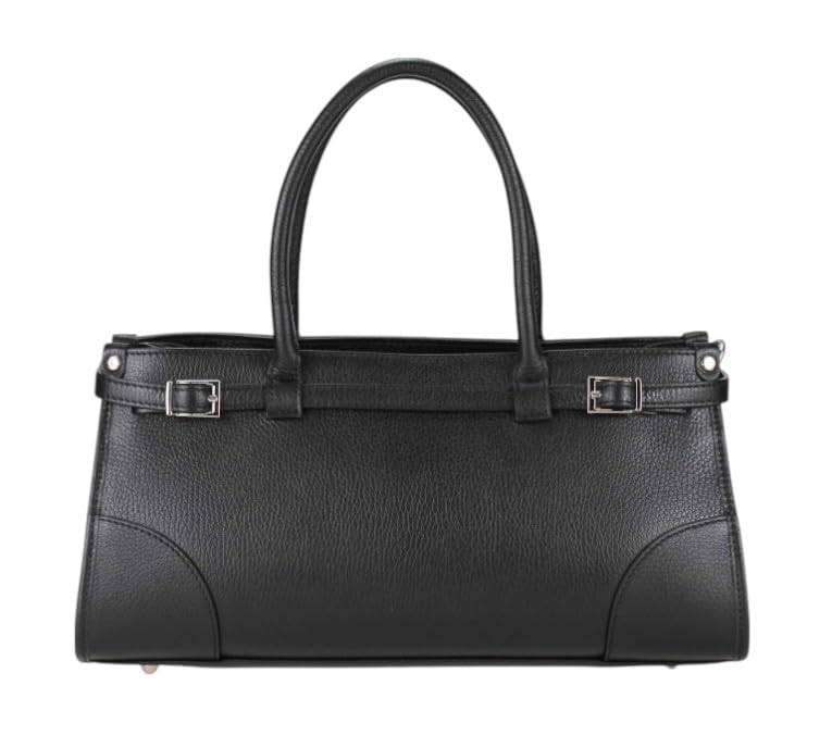 Sac à main en cuir véritable KOS spacieux contre le désordre