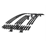 Off Roader eGrille Premium Stainless Steel Black 8x6 Horizontal Billet Grille Compatible with Ford Excursion Bar Style 2000-2004 &amp; 99-04 F-250 F350 F450 F550 SD Main Upper BGC-8F4600W