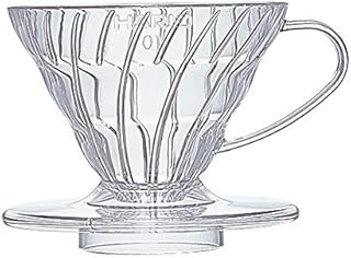 HARIO V60 Plastic Coffee Dripper, Size 1